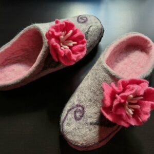 Kukkatossut, koko 24,5 cm