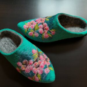 Kukkatossut, koko 23,5 cm